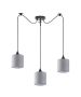 SE21-BL-B10-BL3-SH2 ADEPT PENDANT Grey Shade Pendanr+ HOMELIGHTING 77-9016
