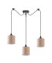 SE21-BL-B10-BL3-SH3 ADEPT PENDANT Brown Shaade Pendant+ HOMELIGHTING 77-9017