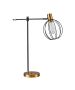 SE21-GM-36-GR2 ADEPT TABLE LAMP Gold Matt and Black Metal Table Lamp Black Metal Grid+ HOMELIGHTING 77-8340