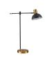 SE21-GM-36-MS3 ADEPT TABLE LAMP Gold Matt and Black Metal Table Lamp Black Metal Shade+ HOMELIGHTING 77-8343
