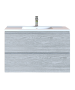 Έπιπλο Μπάνιου 70 εκ. με Νιπτήρα Χρώμα Canyon Greyish Sanitec Alba D 70