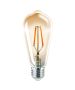 Λαμπτήρας 64x146mm ST64 E27 Led Filament Dimmable Amber 10w 3000K 1100lm Just Led B276410301
