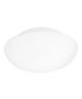 Πλαφονιέρα Οροφής-Τοίχου D35xH12,7cm 1xE27 Λευκό Οπάλ Γυαλί Eglo Ella 83404