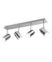 Σποτ IP44 Τετράφωτη Ράγα Χρωμέ 52xH9cm 4xGU10 Trio Lighting Angelo 880400406