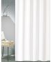 Κουρτίνα Μπάνιου με Κρικάκια Υφασμάτινη Αδιαβροχοποιημένη Λευκή Μ180xΥ200cm Solid San Lorentzo 1030B WHITE