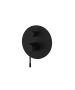 Orabella Terra Black matt - Μπαταρία λουτρού, εντοιχισμού 2 σημείων 10188