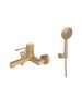 Orabella Terra Brushed gold - Μπαταρία λουτρού 10193