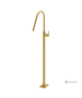 Μπαταρία Νιπτήρα Επιδαπέδια h.124,5εκ. Eurorama Brushed Gold 13302-201