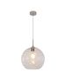 InLight Κρεμαστό φωτιστικό από διάφανο γυαλί 1XE27 D:30cm 4039-A-Transparent
