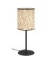 Φωτιστικό Επιτραπέζιο Μονόφωτο 1xE27  Ø180xØ180xH475mm Μέταλλο-Ύφασμα με φύλλα σημίδας Eglo Butterburn 43938