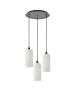 SE21-BL-4-3BL-GL3 ADEPT TUBE Pendant White Glass+ HOMELIGHTING 77-9002