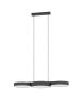 Φωτιστικό Κρεμαστό Μαύρο 82,3xH110cm Led 2700-6500K 850lm με Εφαρμογή Eglo Barbano Z 900854