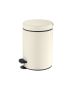 Χαρτοδοχείο 12lt Ø25x40 εκ. Beige Mat Sanco Waste Bins 90611-M102