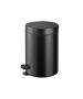 Χαρτοδοχείο 12lt Ø25x40 εκ. Black Sanco Waste Bins 90611-M116