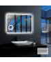 Καθρέπτης Μπάνιου CULM 100x80 με σύνδεση Bluetooth για Μουσική Luminor CULM10080