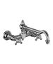 Horus Julia Victoria Julia Victoria Classic Collection - 2 Hole Wall Mounted Kitchen Mixer / No Waste - Chrome 01.102-CH