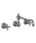 Horus Julia Victoria Julia Victoria Classic Collection - Concealed 3 Hole Wall Mounted Kitchen Mixer / No Waste - Polished Nickel 01.164-NB