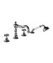 Horus Julia Victoria Julia Victoria Classic Collection - 4 Hole Deck Bath - Polished Nickel 01.466-NB