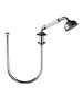 Horus Julia Victoria Julia Victoria Classic Collection - Deck Mounted Pull-up Handset & Flexible 200 Cm - Chrome 01.477-CH