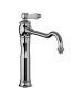 Horus Julia Victoria Julia Victoria Classic Collection - Single Lever Kitchen Mixer, Swivel Spout / No Waste - Polished Nickel 01.703-NB