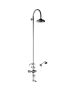 Horus Julia Victoria Julia Victoria Classic Collection - Complete Thermostatic Wall Bath-shower Mixer - Polished Nickel 01.754-NB