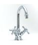 Horus Lave-mains Classique Classic Collection - Mini Mono Mixer Deck Mounted - Polished Nickel 02.662-NB