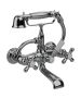 Horus Elsa Softness and Shyness Elsa Classic Collection - Complete Wall Bath / Shower Mixer - Polished Nickel 04.434-NB