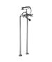 Horus Elsa Softness and Shyness Elsa Classic Collection - Complete Mixer + Pipes for Free Standing Bath Centers - Polished Nickel 04.498-NB