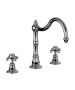 Horus Montmartre Classic Collection - 3 Hole Kitchen Mixer / No Waste - Matt Nickel 07.104-NM