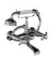 Horus Montmartre Classic Collection - Complete Wall Bath / Shower Mixer - Polished Nickel 07.424-NB