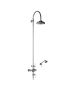 Horus Montmartre Classic Collection - Complete Thermostatic Wall Shower Mixer - Matt Nickel 07.744-NM
