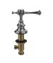 Horus Anthea Classic Collection - 1/2” Deck Valve - Matt Nickel 10.106-NM