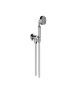 Horus Zéphyr Classic Collection - Wall Shower Set with Wall Hook, Flexible Hose and Handspray - Polished Nickel 16.589-NB