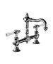 Horus Julia Victoria Julia Victoria Classic Collection - 2 Hole Basin Mixer with Waste - Matt Nickel 19.207-NM