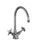 Horus Coventry Classic Collection - Mono Kitchen Mixer / No Waste - Polished Nickel 28.133-NB