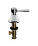 Horus Ascott Classic Collection - 1/2” Deck Valve - Polished Nickel 35.106-NB
