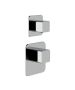 Horus Echo Equinox316 Collection - Trim for Thermostatic Mixer - Satin Brass 43.521-LS