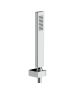 Horus Echo Equinox316 Collection - Wall Hook with Brass Handshower and Flexible Hose - Chrome 43.589-CH