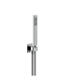 Horus Echo Equinox316 Collection - Wall Union Shower Set with Solidbrass Handshower, Wall Hook, Design Flexible Hose on Swivel Nut - Satin Brass 43.591-LS