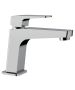 Horus Echo Equinox316 Collection - Single Lever Basin Mixer with up and down Drain - Metal Gun 43.789.E2-CF