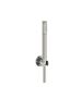Horus Minoé Contemporary Collection - Wall Shower Set with Wall Hook - Matt Black 47.582-NO