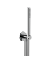 Horus Minoé Contemporary Collection - Inlet Wall Mounted Handshower Hook - Chrome 47.590-CH