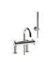 Horus Minoé Contemporary Collection - Complete Set : Complete Deck Thermostatic Bath-shower Mixer - Chrome 47.715-CH