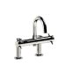 Horus Minoé Contemporary Collection - Complete Deck Thermostatic Bath-shower Mixer - Metal Gun 47.785-CF