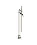 Horus Minoé Contemporary Collection - Complete Exposed Thermostatic Wall Bath-shower Mixer - Metal Gun 47.799-CF