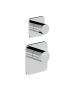 Horus Naja Contemporary Collection - Trim for Thermostatic Mixer. - Chrome 48.521-CH