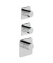 Horus Naja Contemporary Collection - Trim for Thermostatic Mixer. - Chrome 48.522-CH