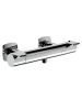 Horus Naja Contemporary Collection - Exposed Thermostatic Wall Shower Mixer - Chrome 48.596-CH