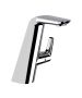 Horus Naja Contemporary Collection - Single Lever Basin Mixer with up and down Drain - Matt Black 48.709-NO