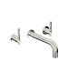 Horus Minoé Contemporary Collection - Concealed 3 Hole Basin Set - Metal Gun 49.263-CF